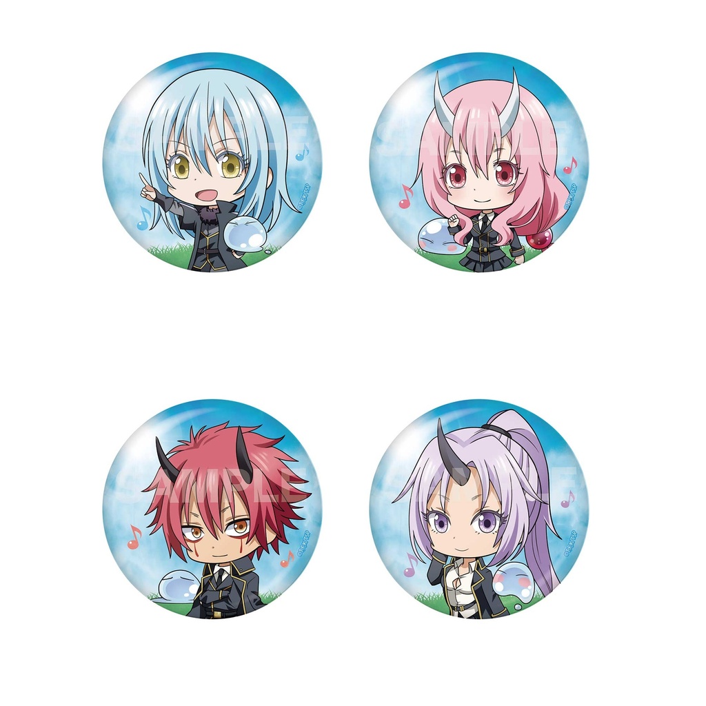 (PO) That Time I Got Reincarnated as a Slime Osa Colle Metallic Can Badge 01 Vol. 1 [BOX] Image_2