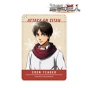 (PO) Attack on Titan Original Illustration Eren Wear Muffler Ver. Pocket Pass Case Image_1