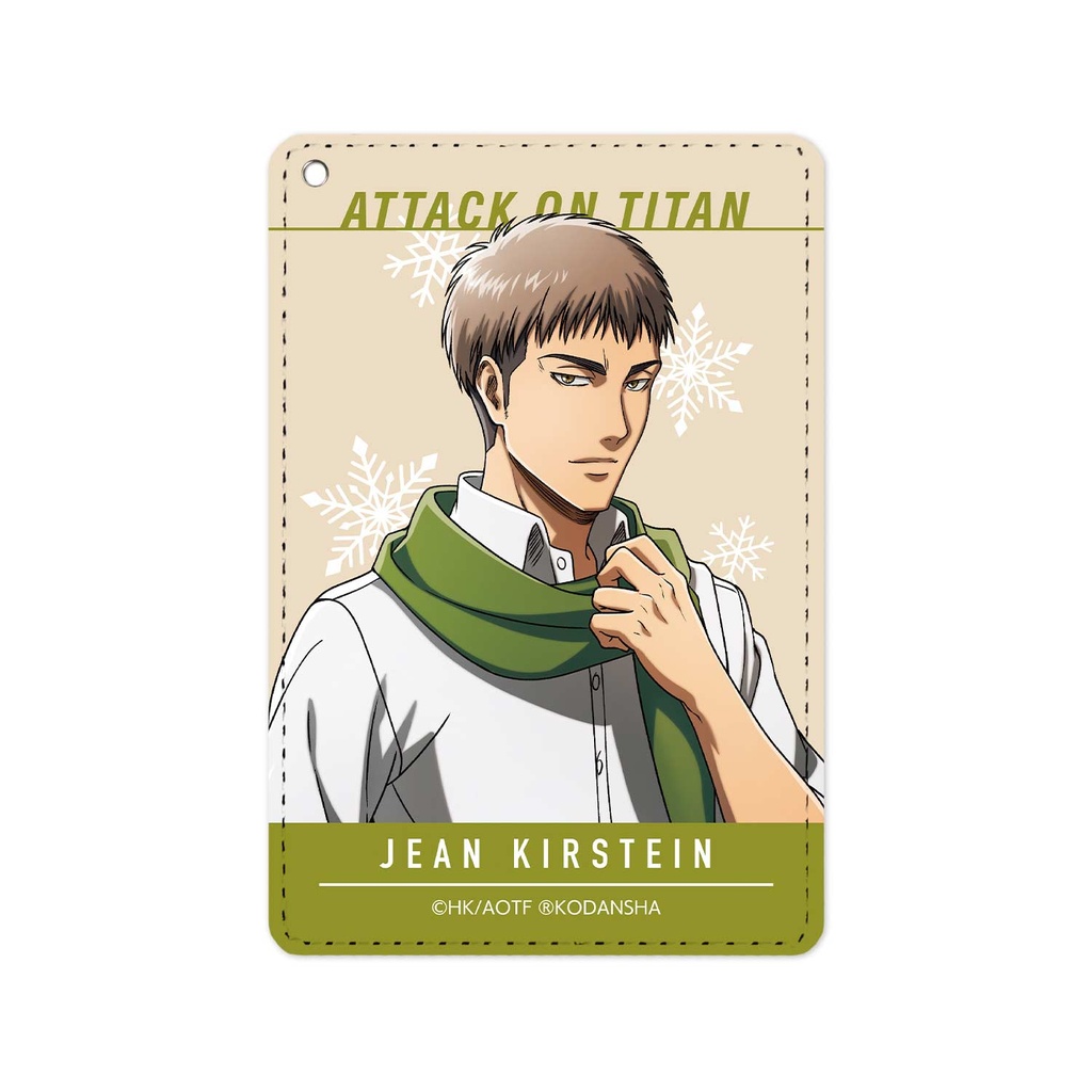 (PO) Attack on Titan Original Illustration Jean Wear Muffler Ver. Pocket Pass Case Image_2