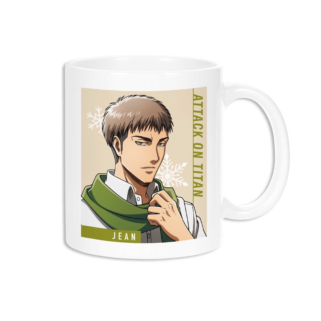 (PO) Attack on Titan Original Illustration Jean Wear Muffler Ver. Mug Image_2
