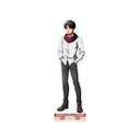 (PO) Attack on Titan Original Illustration Eren Wear Muffler Ver. Big Acrylic Stand Image_2