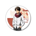 (PO) Attack on Titan Original Illustration Eren Wear Muffler Ver. Big Can Badge Image_2
