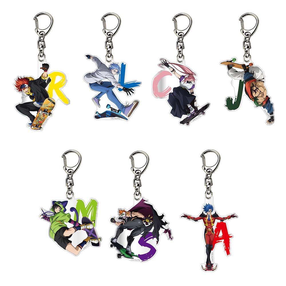 (PO) SK8 the Infinity Trading Initial Key Chain [BOX] Image_1