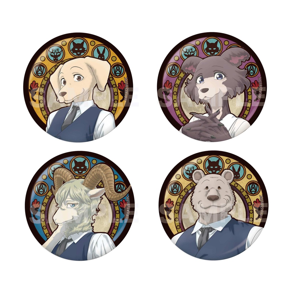 (PO) BEASTARS Metallic Can Badge 01 Vol. 1 [BOX] Image_4