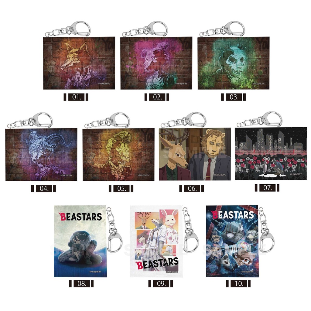 (PO) BEASTARS Miniature Canvas Key Chain 01 Vol. 1 [BOX] Image_2