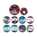 (PO) Promare Trading Galo Thymos & Lio Fotia Glitter Can Badge [BOX] Image_2