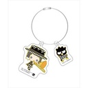 (PO) Bungo Stray Dogs x Sanrio Characters Wired Keychain Akutagawa Ryunosuke x Bad Badtz-Maru Orchestra Ver. Image_1