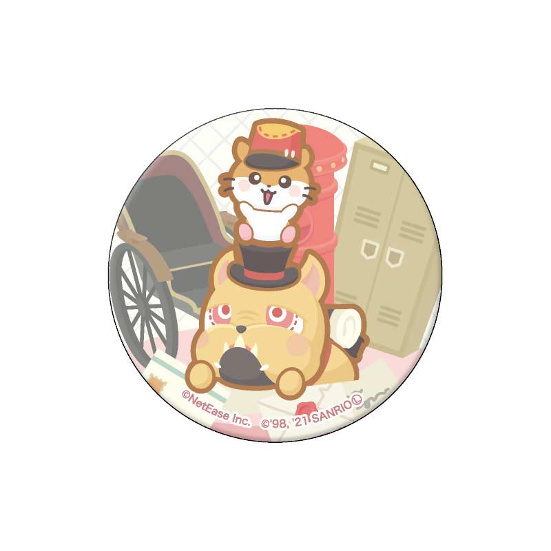(PO) Identity V x Sanrio Characters Trading Can Badge 2 Mini Character Ver. [BOX] Image_11