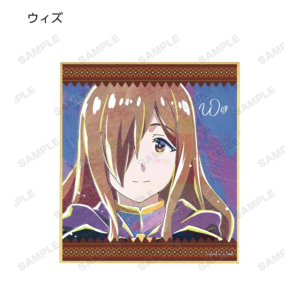 (PO) KonoSuba Trading Ani-Art Vol. 2 Mini Shikishi [BOX] Image_8