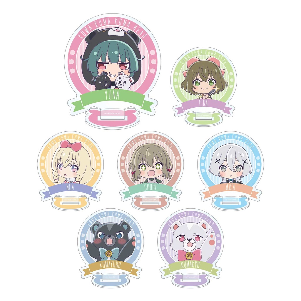 (PO) Kuma Kuma Kuma Bear Trading Acrylic Stand [BOX] Image_2