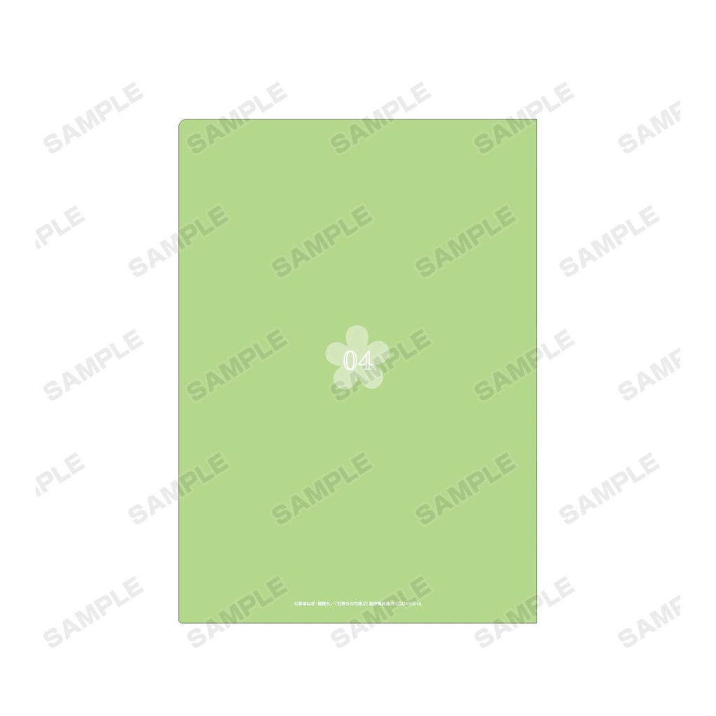 (PO) The Quintessential Quintuplets Season 2 Ani-Art Vol. 3 Clear File D Nakano Yotsuba Image_3
