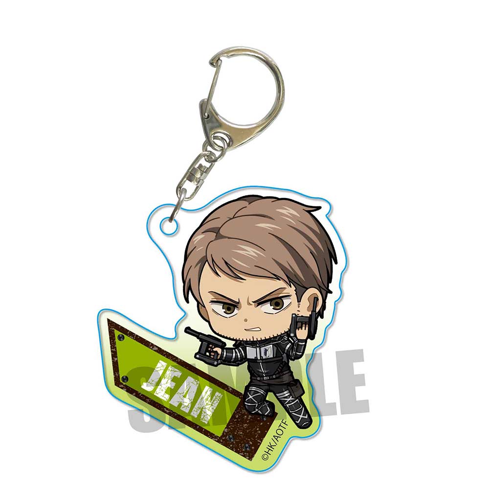(PO) Attack on Titan Action Series Acrylic Key Chain - Jean Kirstein Image_1