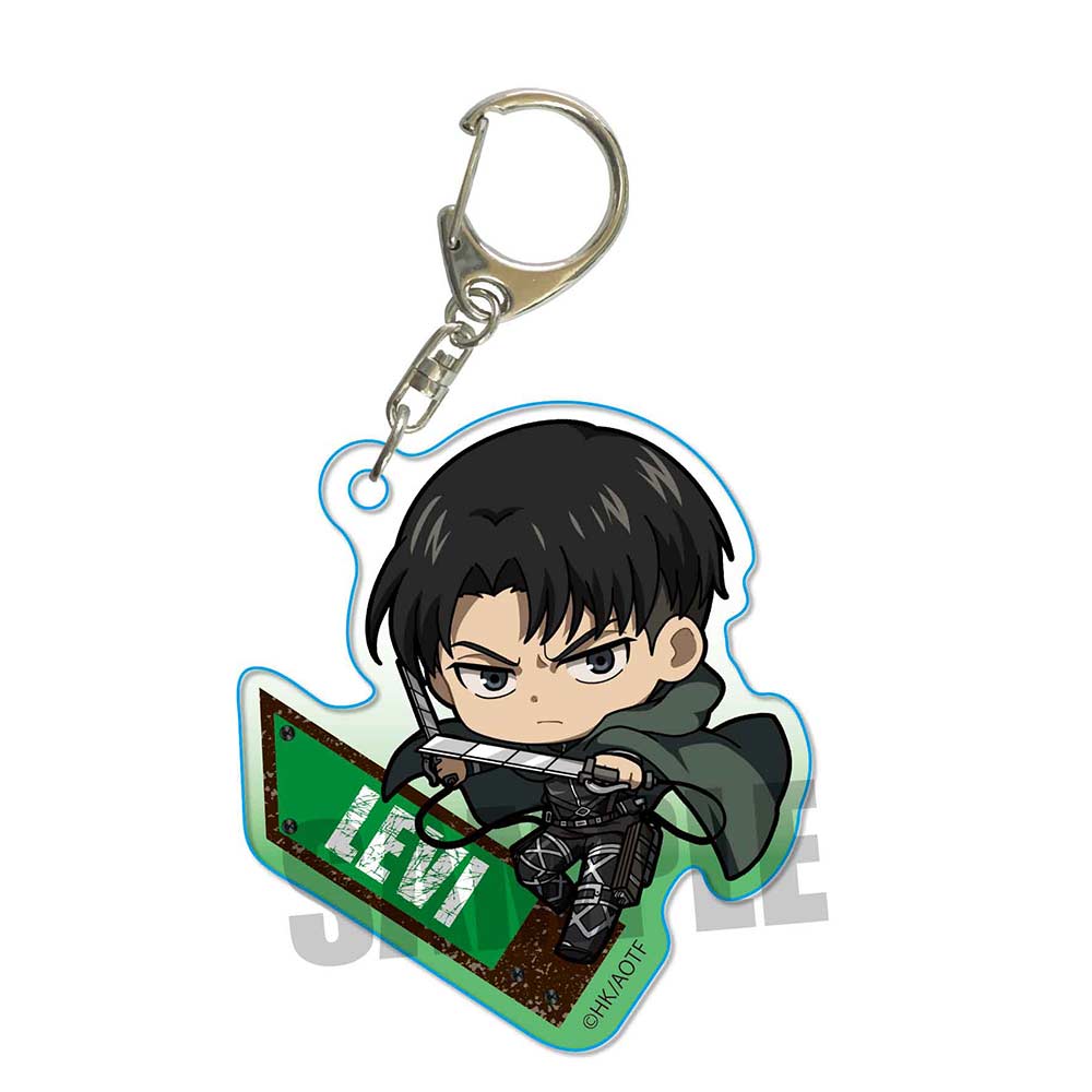 (PO) Attack on Titan Action Series Acrylic Key Chain - Levi Image_1