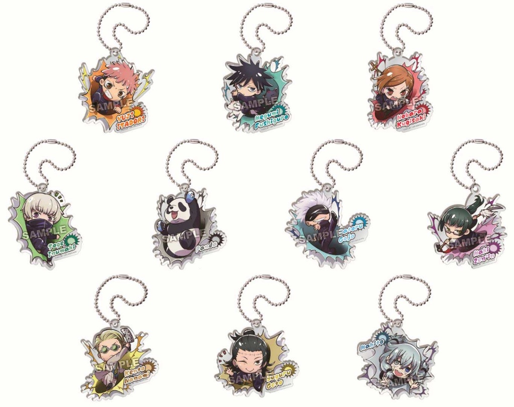 (PO) BuchiMas! Jujutsu Kaisen Acrylic Key Chain [BOX] Image_2