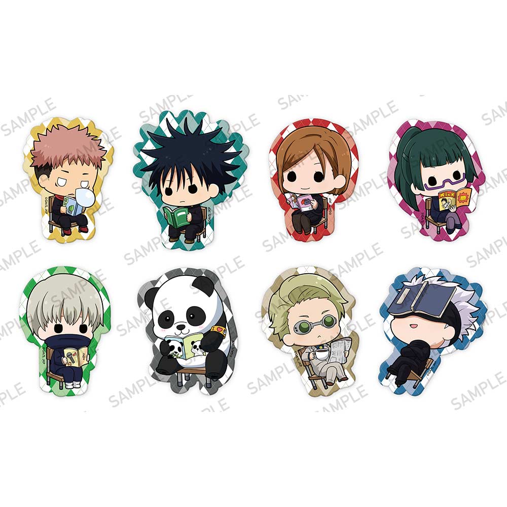 (PO) Jujutsu Kaisen Clear Clip Badge Reading Ver. (Re-issue) [BOX] Image_1