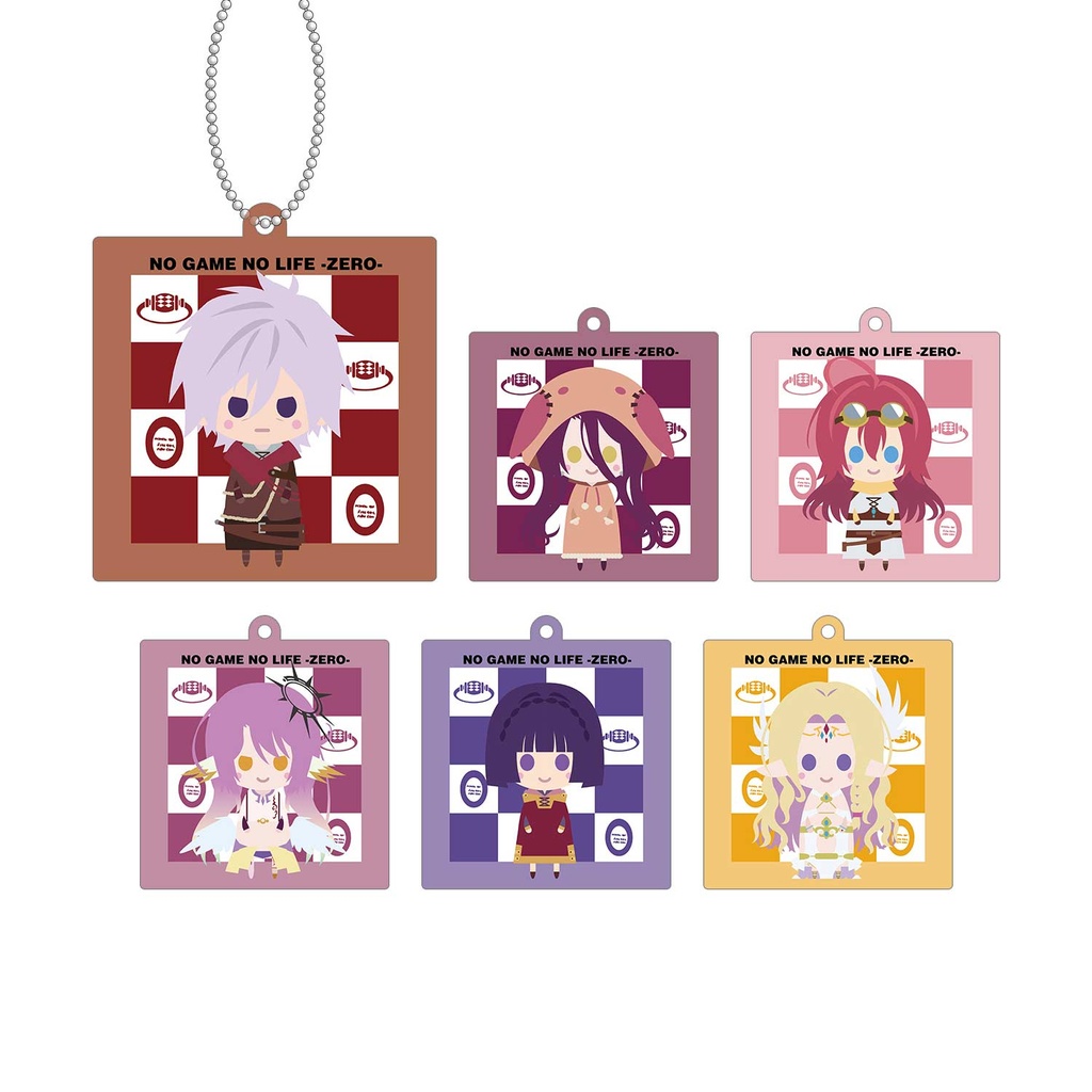 (PO) No Game No Life Zero Trading NordiQ Acrylic Key Chain [BOX] Image_2