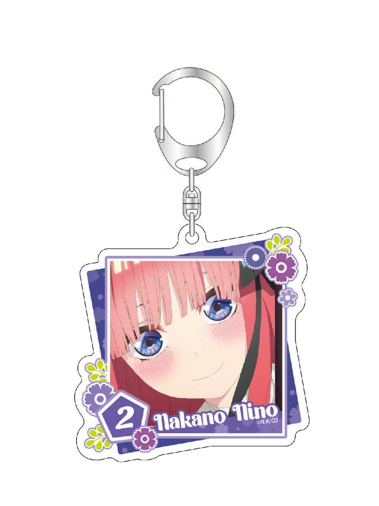 (PO) The Quintessential Quintuplets Season 2 Memorial Trading Acrylic Key Chain [BOX] Image_5