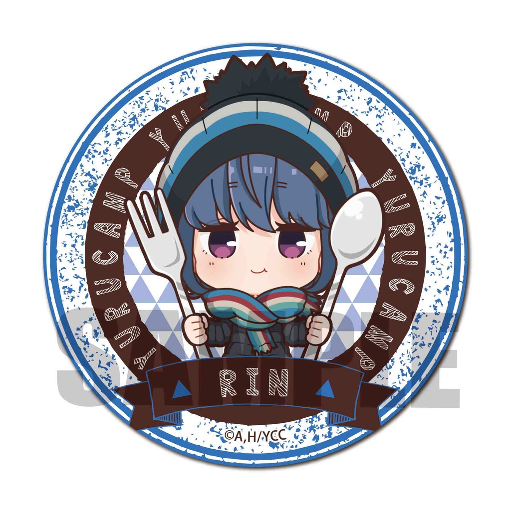 (PO) Yurucamp Season 2 Trading Can Badge Gochi Chara [BOX] Image_3