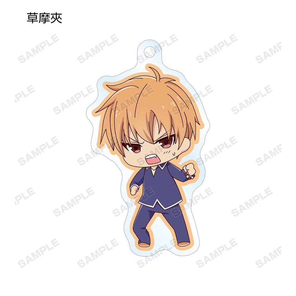 (PO) Fruits Basket Trading Chibi Chara Acrylic Key Chain [BOX] Image_5