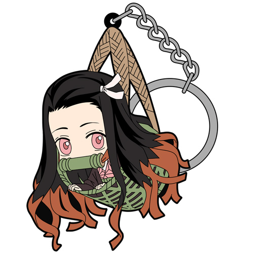 (PO) Demon Slayer: Kimetsu no Yaiba Tsumamare Key Holder Nezuko Kamado Basket Ver. Image_1