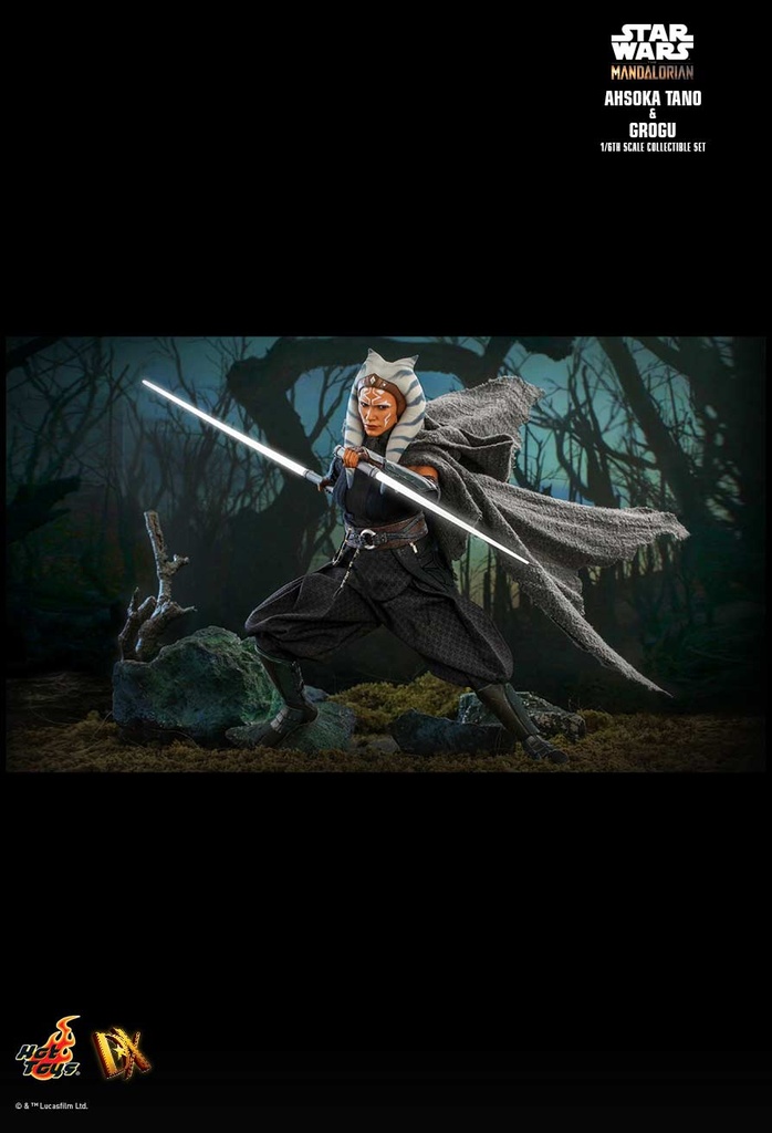 (PO) Television Masterpiece Series Deluxe DX21 - The Mandalorian - Ahsoka Tano & Grogu Image_21