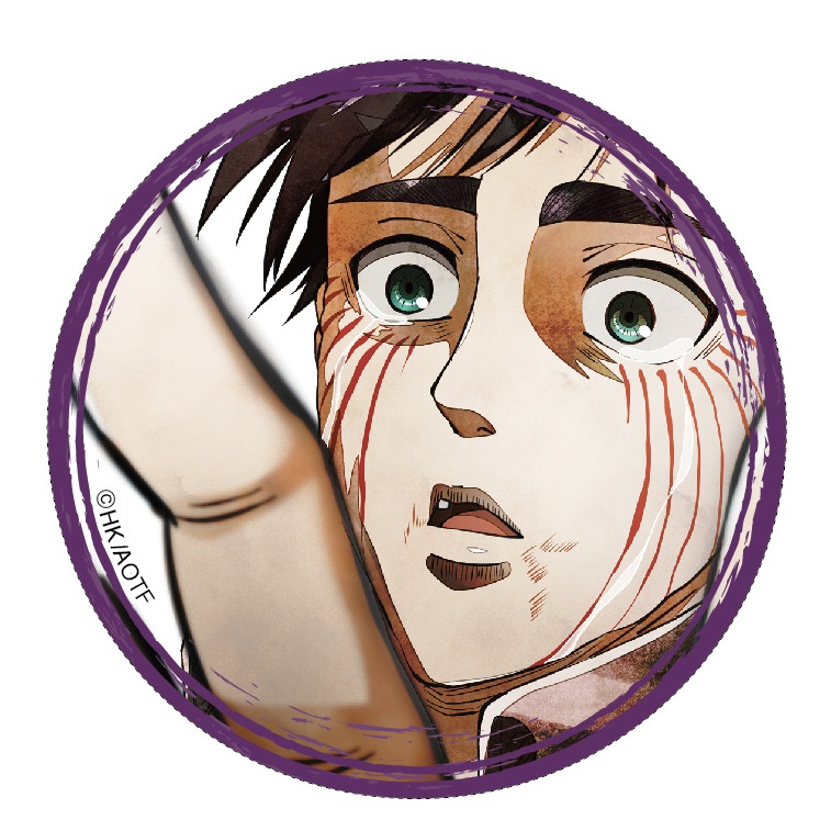 (PO) Attack on Titan Chara Badge Collection Art-Pic Eren Image_9