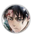 (PO) Attack on Titan Chara Badge Collection Art-Pic Levi Image_2