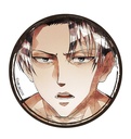 (PO) Attack on Titan Chara Badge Collection Art-Pic Levi Image_8