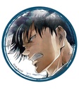 (PO) Attack on Titan Chara Badge Collection Art-Pic Levi Image_9