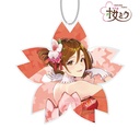 (PO) Hatsune Miku Sakura Miku Original Illustration Art by Shirabii Big Acrylic Key Chain - MEIKO Image_1