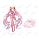(PO) Hatsune Miku Sakura Miku Original Illustration Art by Shirabii Big Acrylic Stand - Sakura Miku Image_2