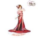 (PO) Hatsune Miku Sakura Miku Original Illustration Art by Shirabii Big Acrylic Stand - MEIKO Image_1