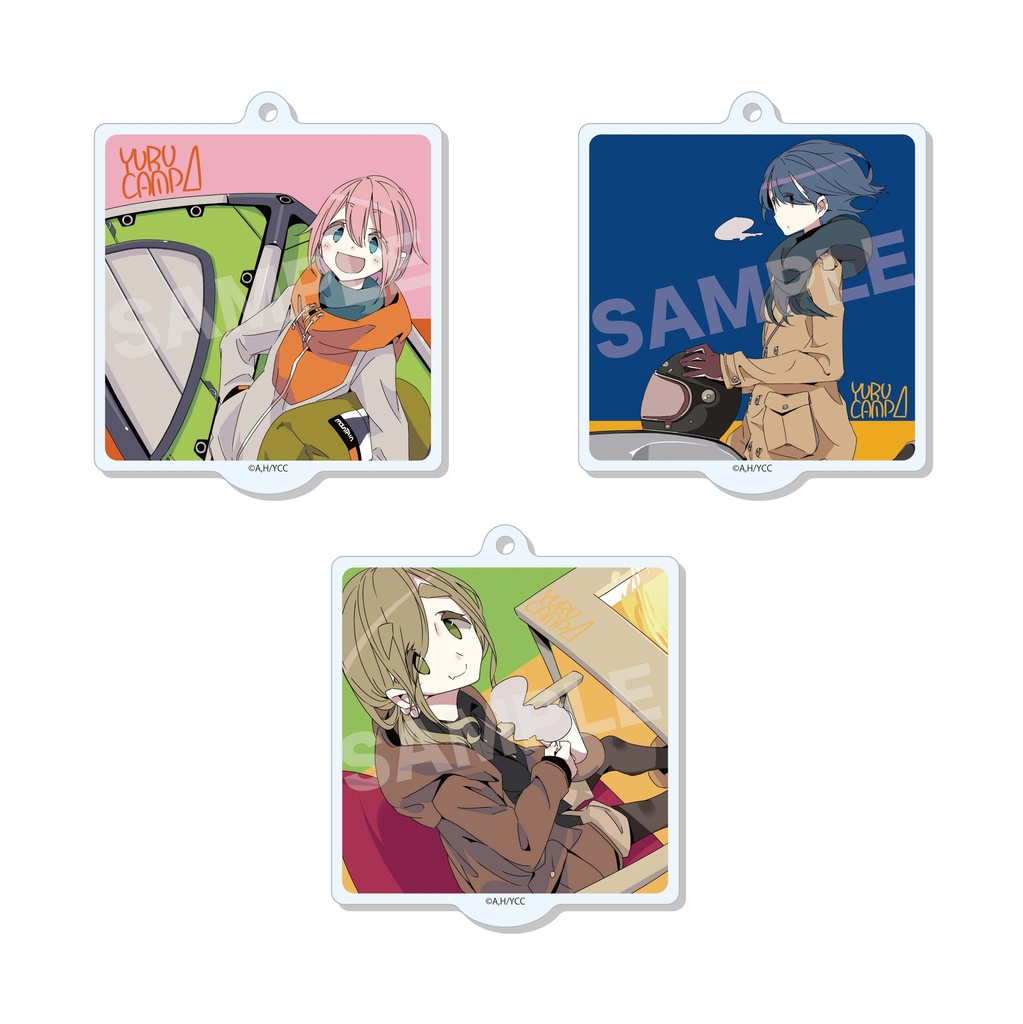 (PO) Yurucamp Season 2 Marutto Stand Key Chain 01 Vol. 1 [BOX] Image_2