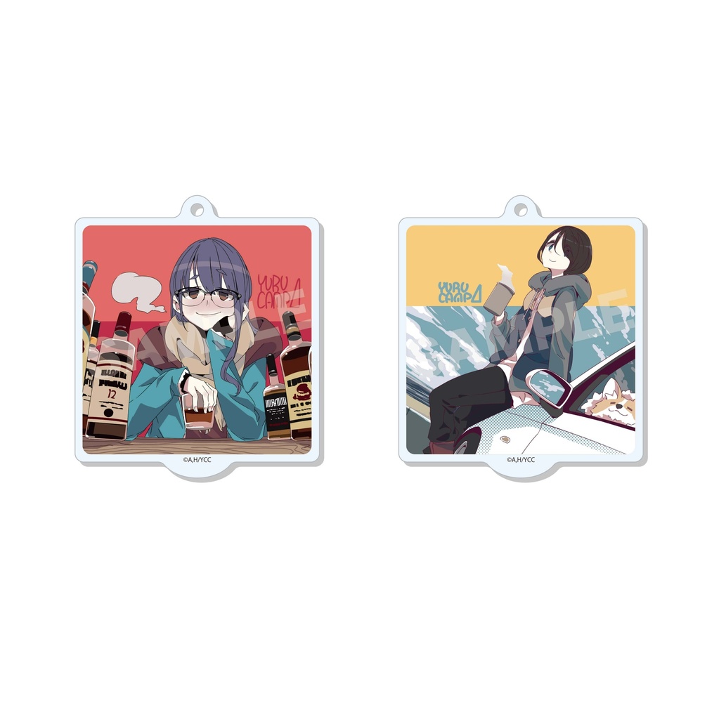 (PO) Yurucamp Season 2 Marutto Stand Key Chain 01 Vol. 1 [BOX] Image_3