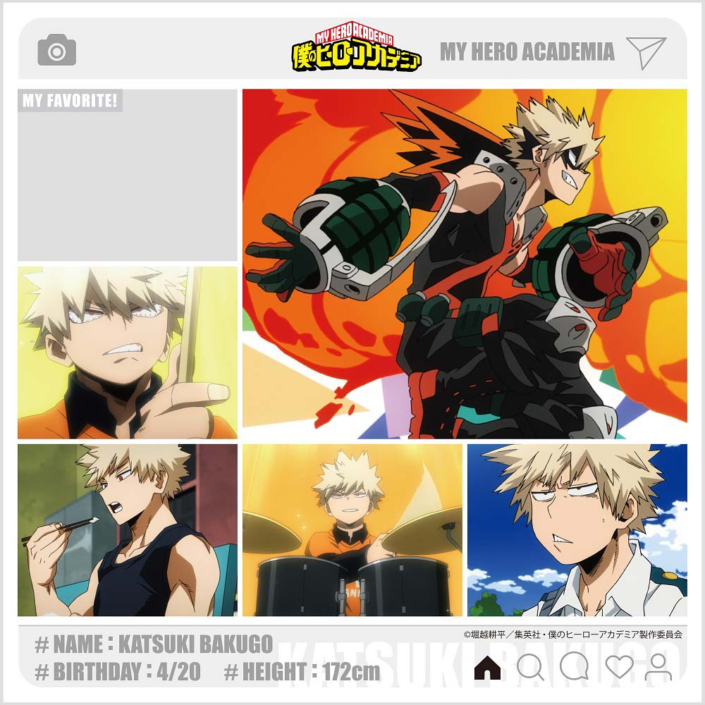 (PO) My Hero Academia Insta Stand Ver. 3 - Bakugo Katsuki Image_1