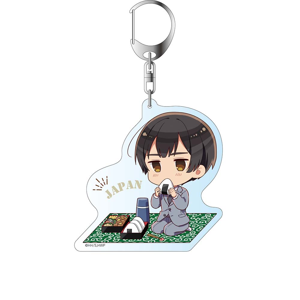 (PO) Hetalia World Stars Original Illustration Acrylic Key Chain Japan Image_1