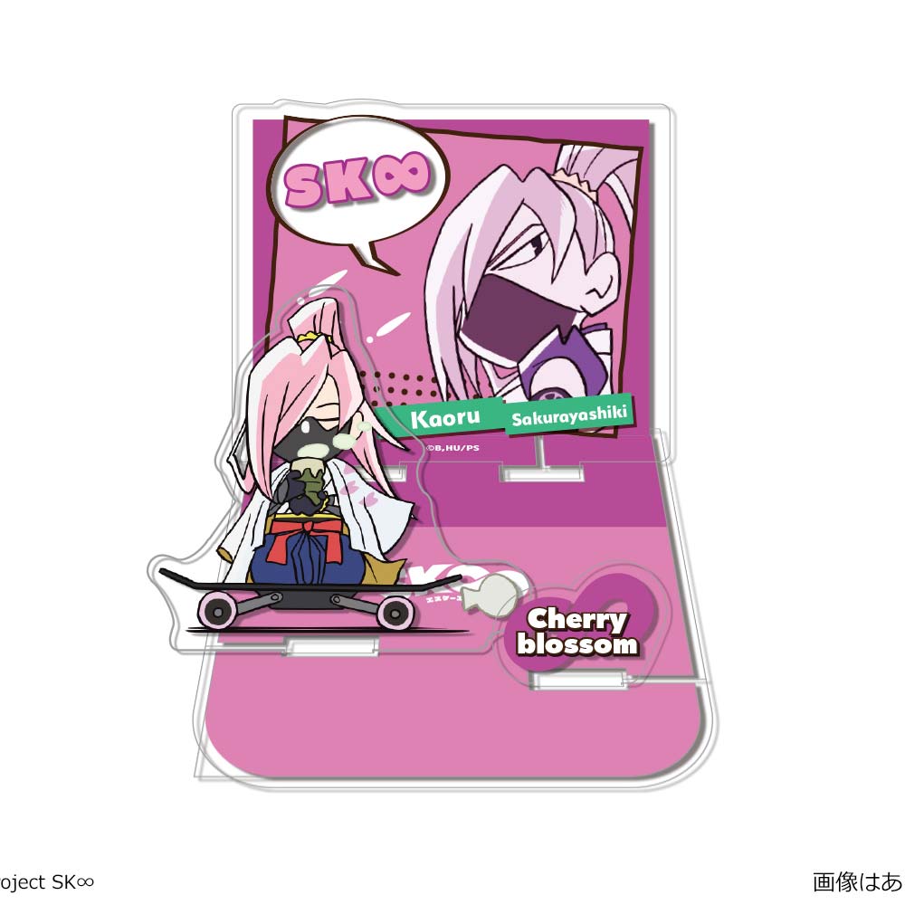 (PO) SK8 the Infinity Acrylic Diorama Stand 04 Cherry blossom Image_1