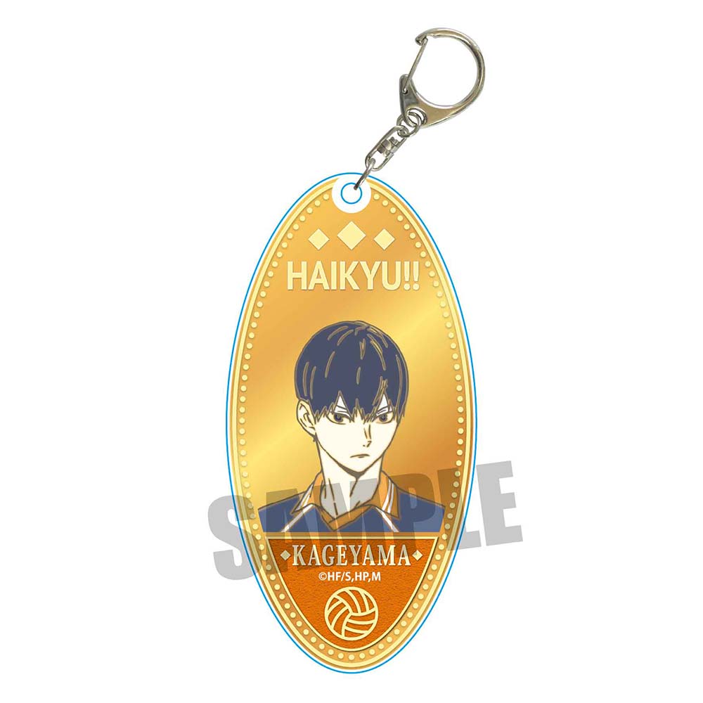 (PO) Haikyu! To The Top Chara Medal Motel Key Chain Kageyama Tobio (Re-issue) Image_1