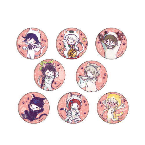 Danganronpa V3 Killing Harmony 19 Cat Ver. (Graff Art Design) Can Badge Image_1