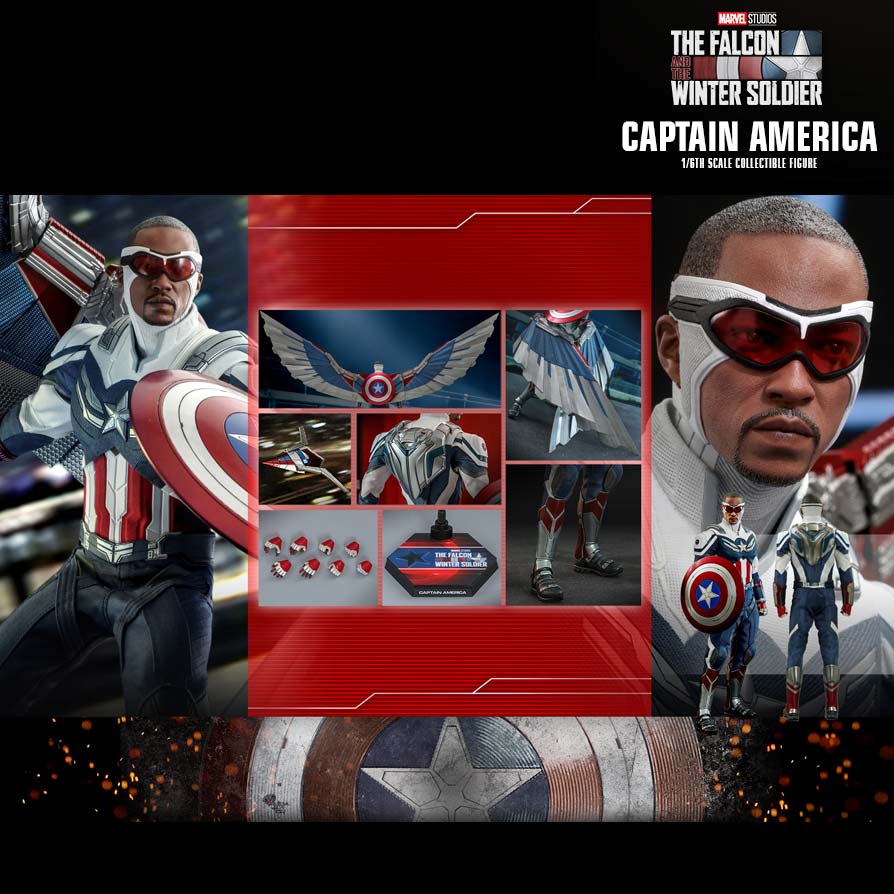 (PO) Television Masterpiece Series TMS040 - The Falcon and the Winter Soldier - Captain America Image_2