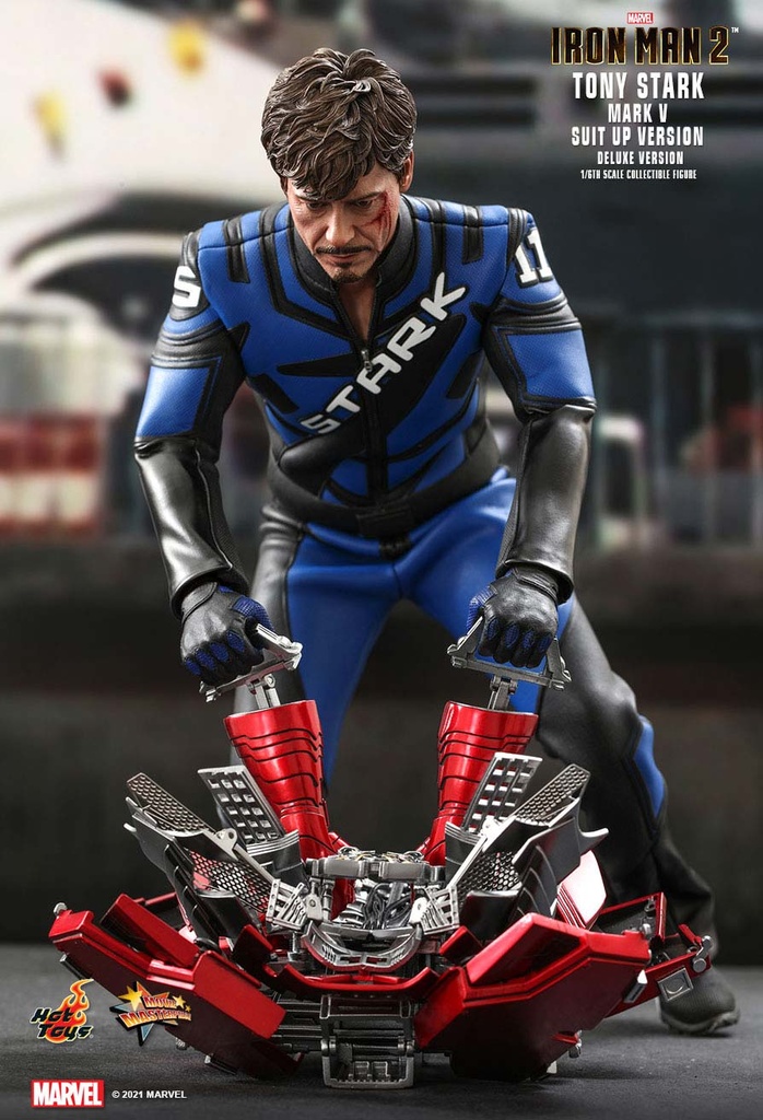 (PO) Television Masterpiece Series MMS600 - Iron Man 2 - Tony Stark (Mark V Suit Up Version) (Deluxe Version) Image_5