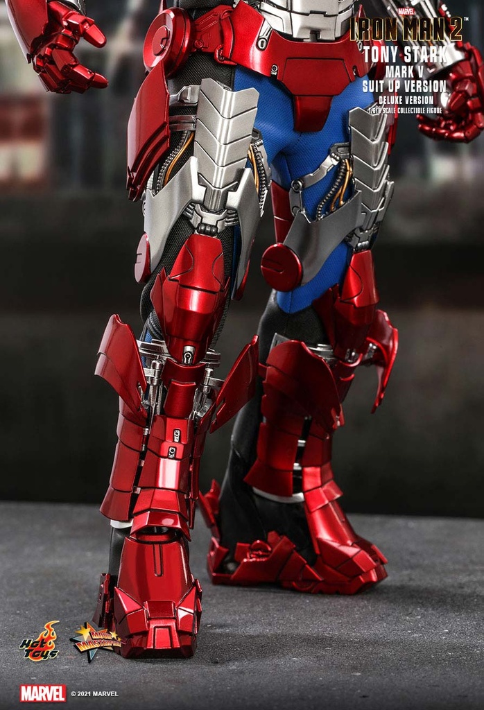 (PO) Television Masterpiece Series MMS600 - Iron Man 2 - Tony Stark (Mark V Suit Up Version) (Deluxe Version) Image_6
