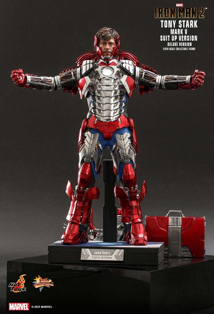 (PO) Television Masterpiece Series MMS600 - Iron Man 2 - Tony Stark (Mark V Suit Up Version) (Deluxe Version) Image_7