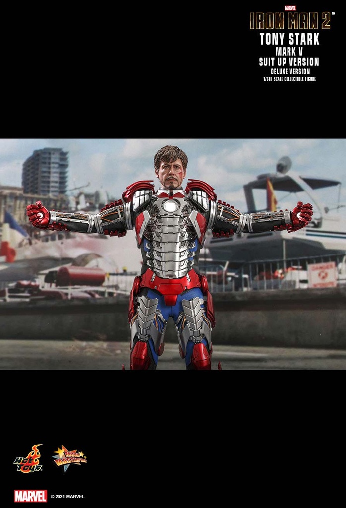 (PO) Television Masterpiece Series MMS600 - Iron Man 2 - Tony Stark (Mark V Suit Up Version) (Deluxe Version) Image_15