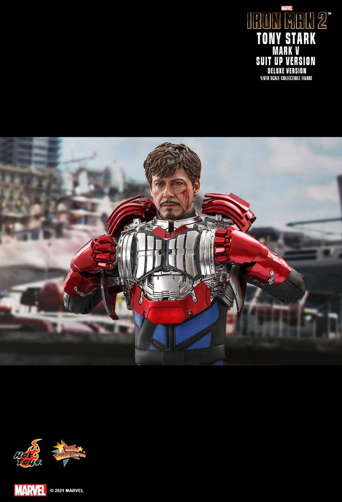 (PO) Television Masterpiece Series MMS600 - Iron Man 2 - Tony Stark (Mark V Suit Up Version) (Deluxe Version) Image_18