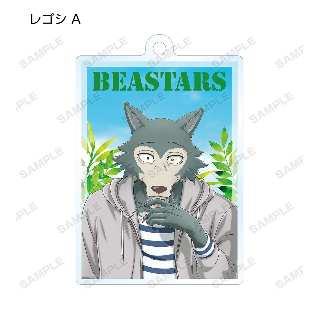 (PO) BEASTARS Tobu Zoo Collaboration Original Illustration Casual Outfit Ver. Trading Acrylic Key Chain [BOX] Image_3