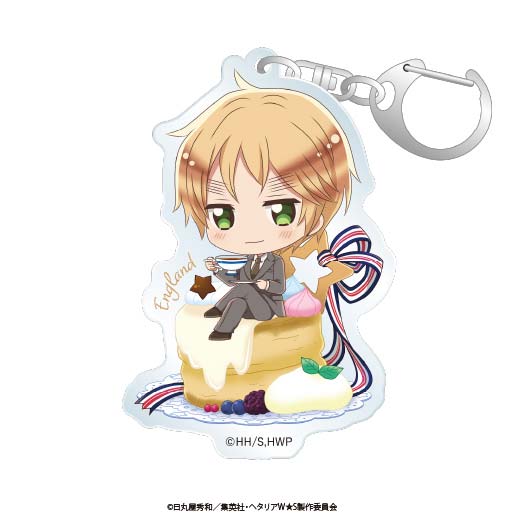 (PO) Hetalia World Stars Trading Acrylic Key Chain Chara Dolce [BOX] Image_6