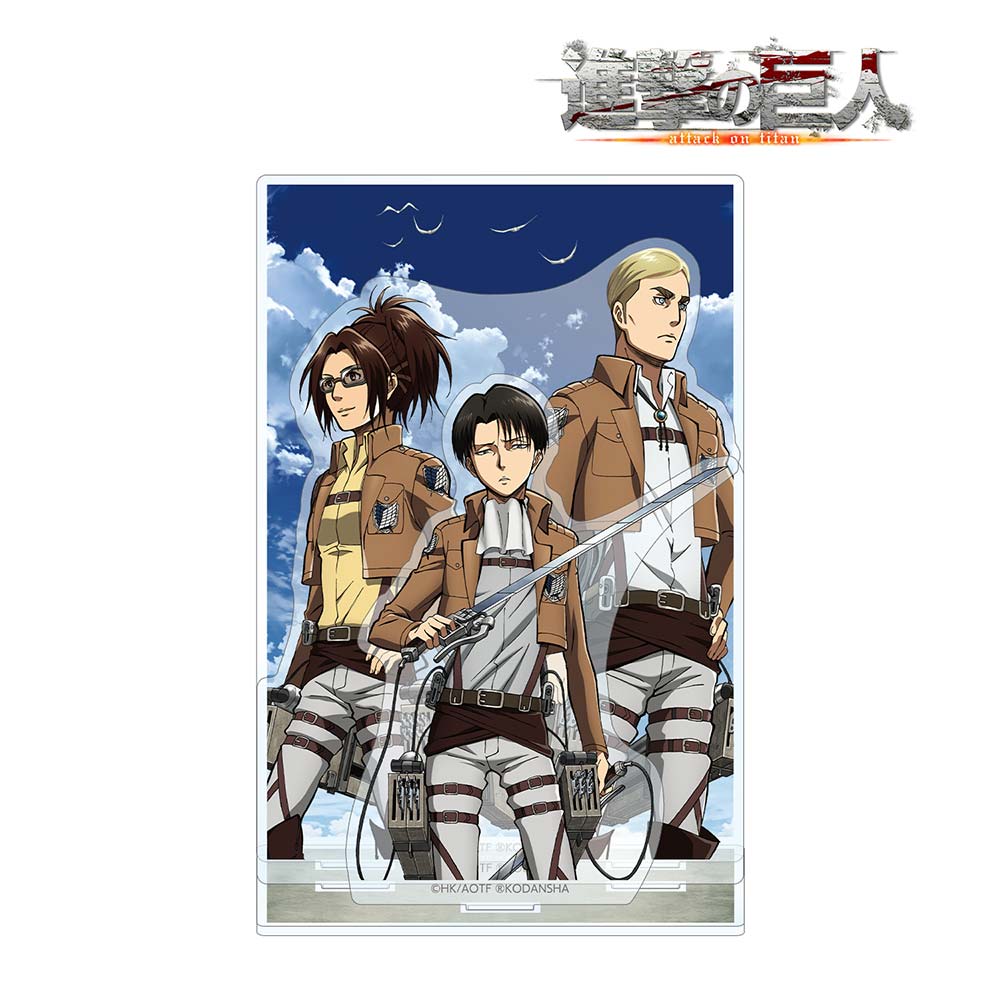 (PO) Attack on Titan The Final Season Erwin & Levi & Hans Acrylic Diorama Image_2