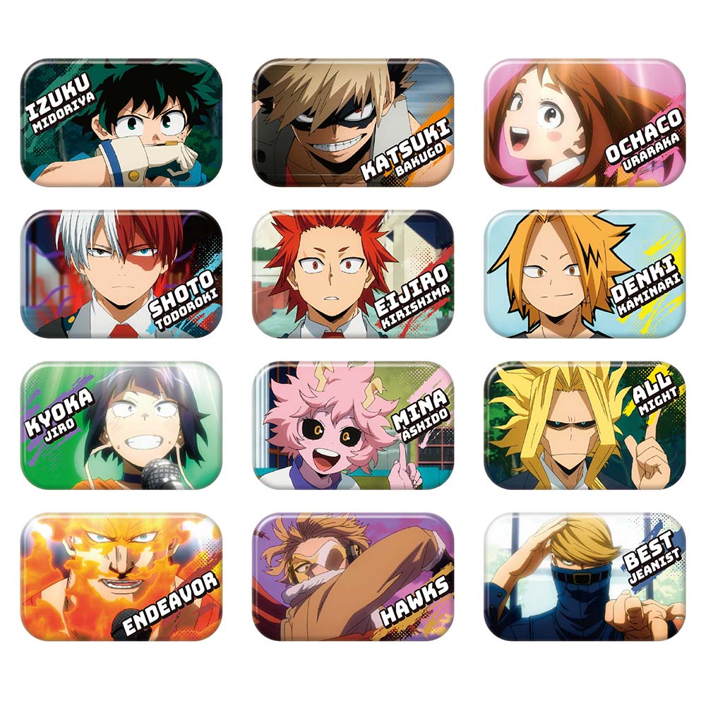 (PO) My Hero Academia Marukaku Can Badge 6 [BOX] Image_1