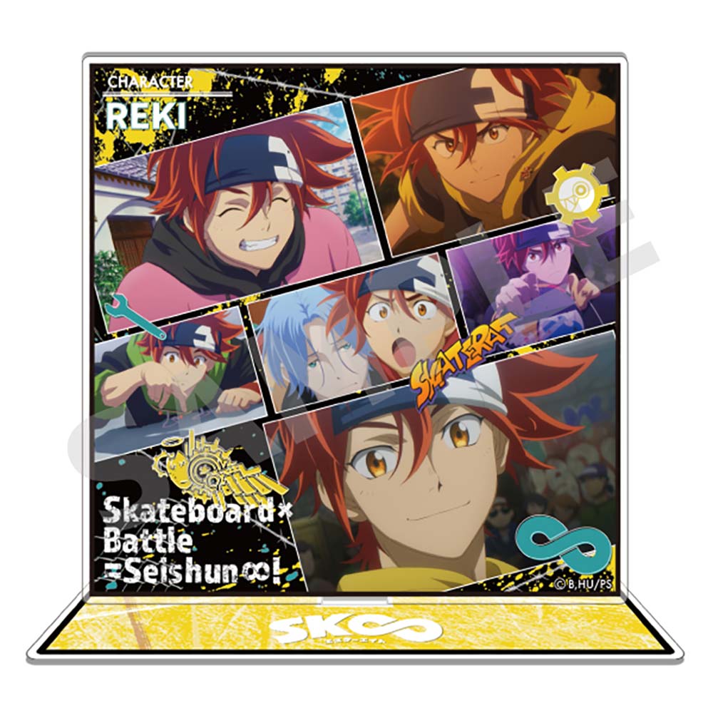 (PO) SK8 the Infinity Acrylic Stand - Reki Image_2